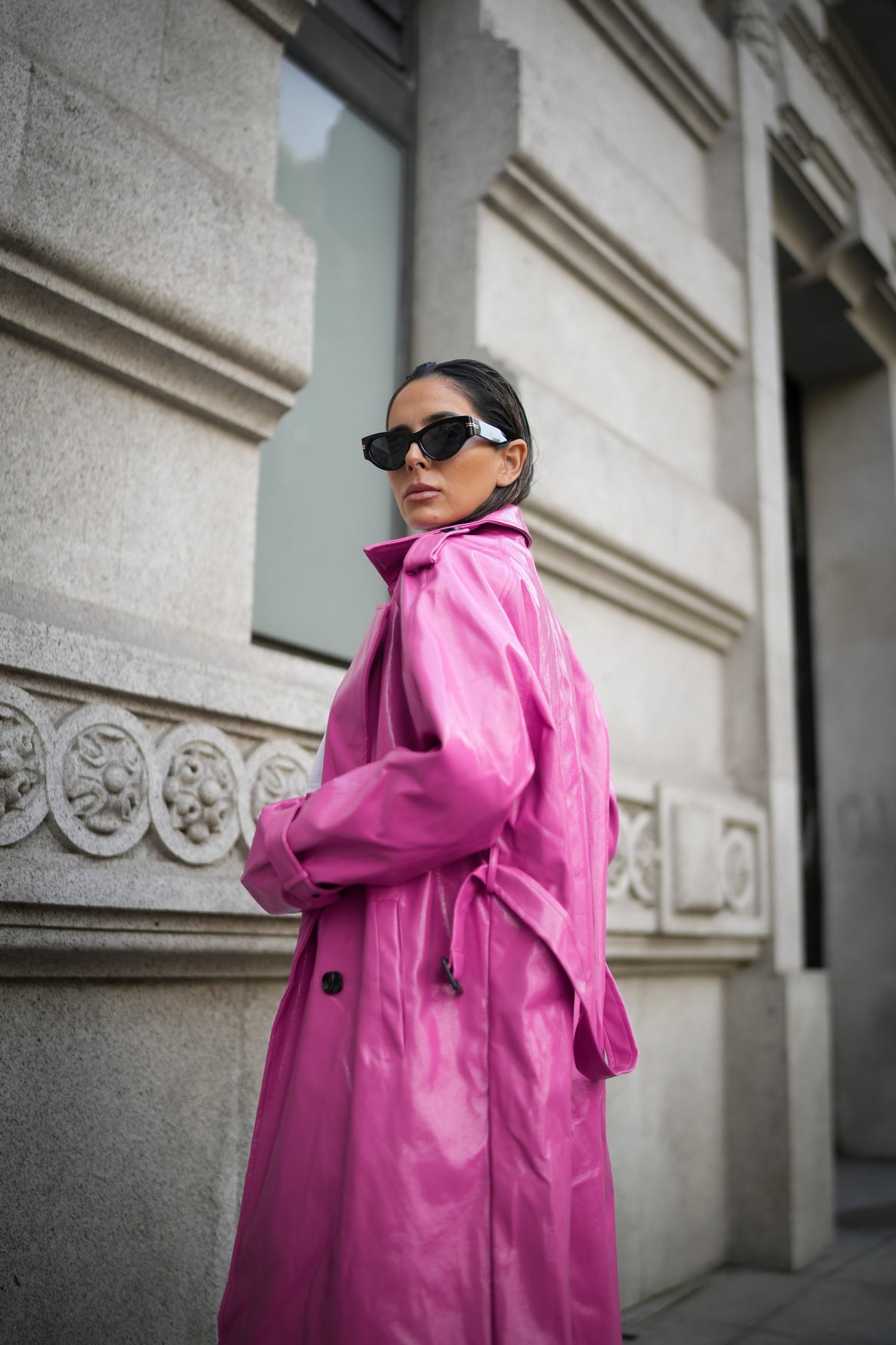 Hélene Pink Trench