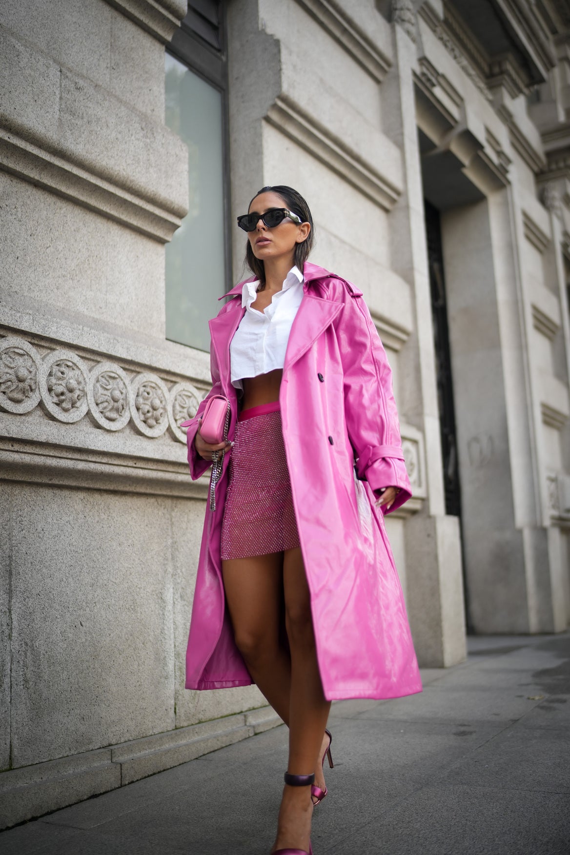 Hélene Pink Trench