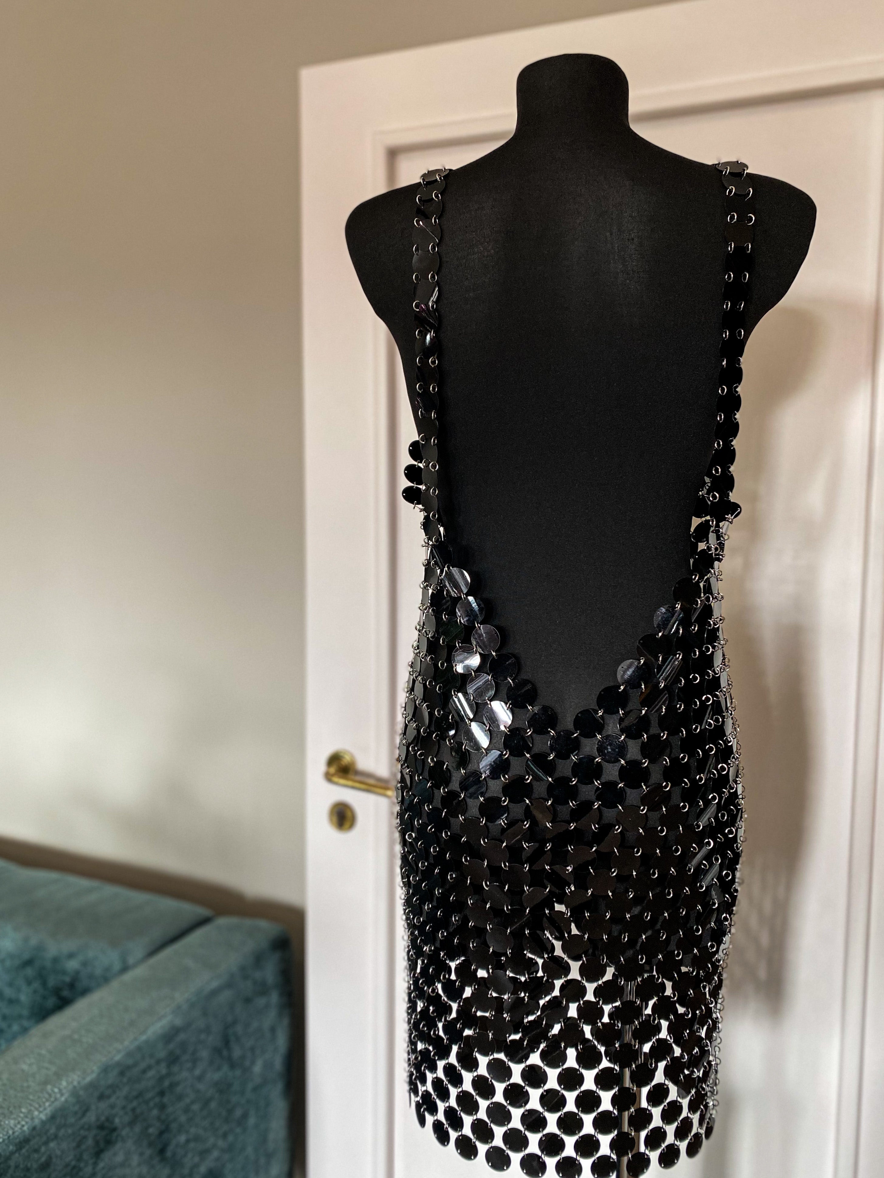 Vestido Pryska Negro - COLECCIÓN GLAM