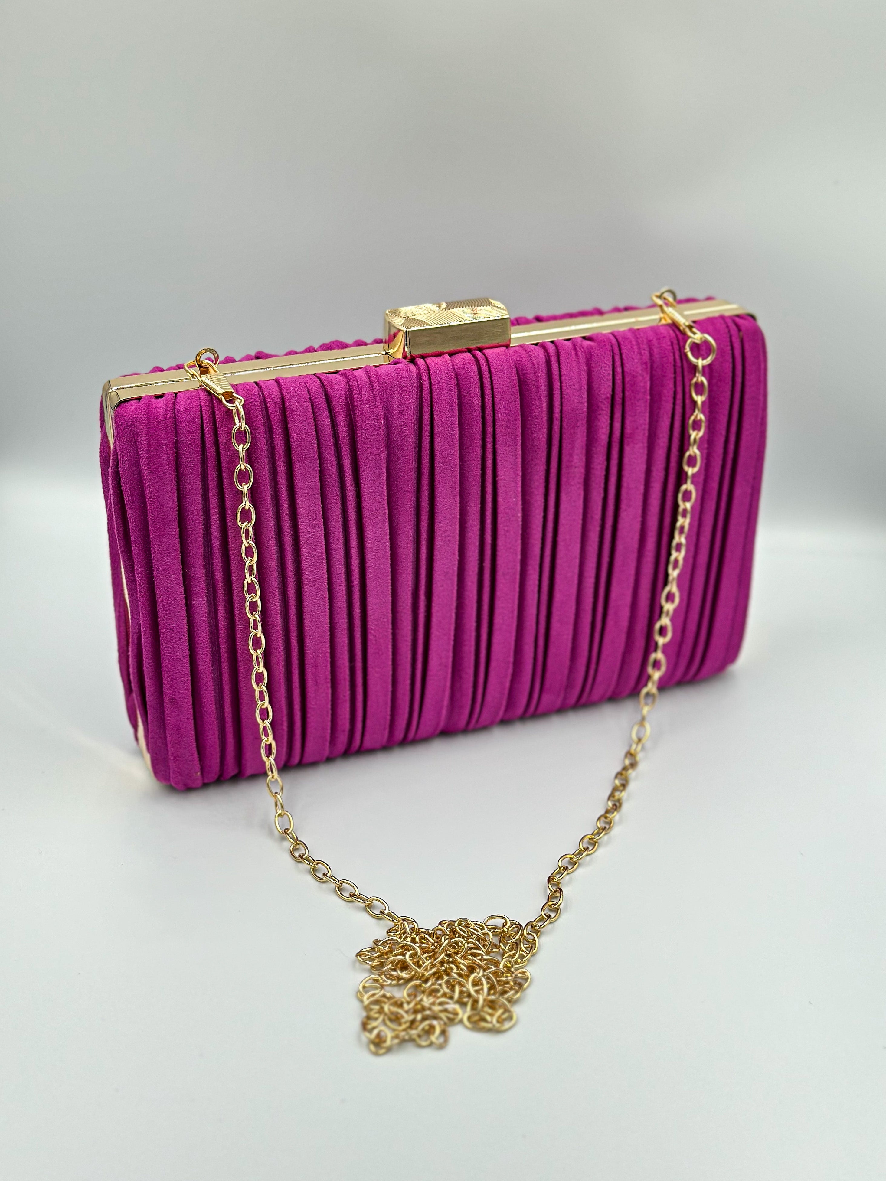 Verona Purple Clutch